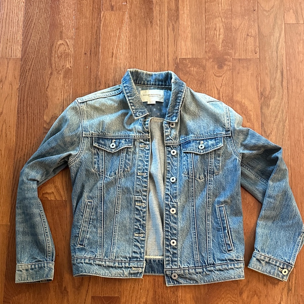 Pilcro by Anthropologie Classic Blue Denim Jacket size small